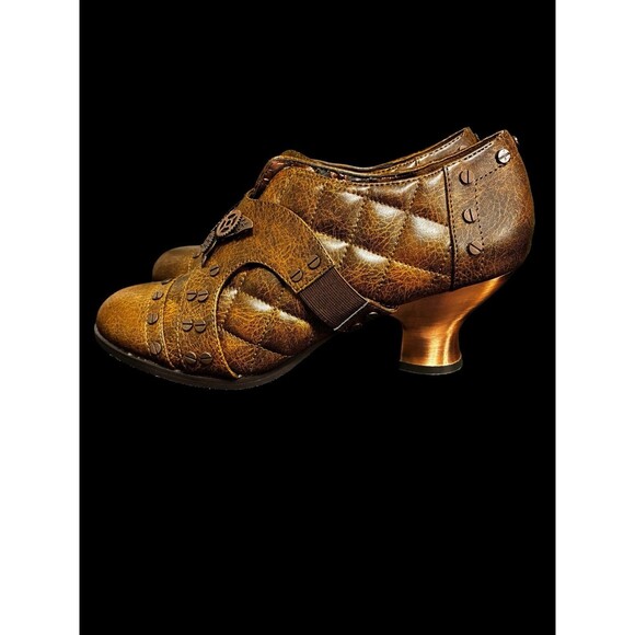 Hades Women’s Steampunk Oxford Shoes Size 11 - Picture 1 of 11